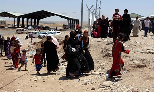 Thousands of Iraqis, including many researchers and students, are fleeing Mosul to escape the fighting